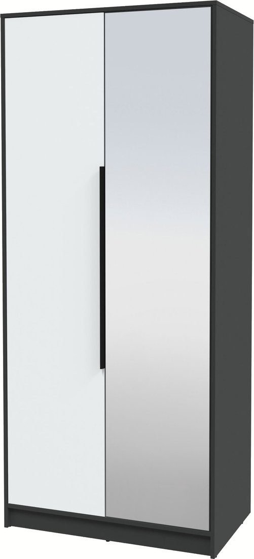 

Шкаф-купе Интерлиния Концепт КТ-Ш2з (белый платинум/антрацит)