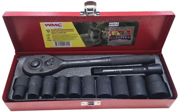 

Набор трещотка с головками WMC Tools 4122-5 (12 предметов)