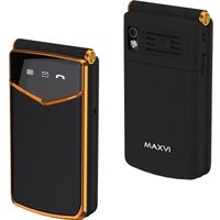 Кнопочный телефон Maxvi E11 (черный)