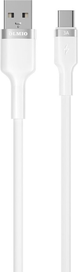 

Кабель Olmio USB Type-A - USB Type-C 041658 (1.2 м, белый)