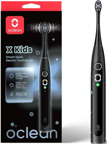 

Электрическая зубная щетка Oclean X Kids (черный)