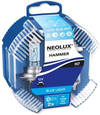 Галогенная лампа Neolux H7 Blue Light 2шт [N499B-DUOBOX]