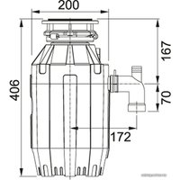 Измельчитель пищевых отходов Franke Turbo Elite TE-125 134.0535.242