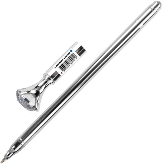 

Ручка шариковая Юнландия Кристалл 143788 (синий)