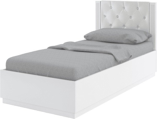 

Кровать Rinner Тиффани М38 с ПМ 90x200 (белый текстурный)