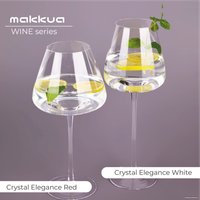 Набор бокалов для вина Makkua Wine Series Crystal Elegance White MW600