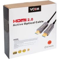 Кабель VCOM D3742A-30M HDMI - HDMI (30 м, черный)