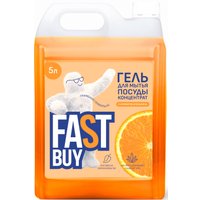 Средство для мытья посуды FastBuy PowerWash Апельсин (5 л)