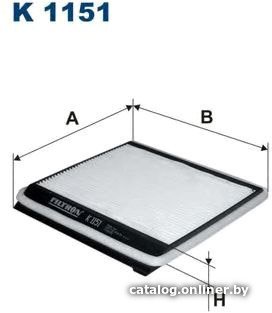 

Салонный фильтр Filtron K1151