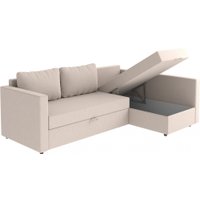 Угловой диван Mio Tesoro Тилаус длинный подлокотник (Сream)