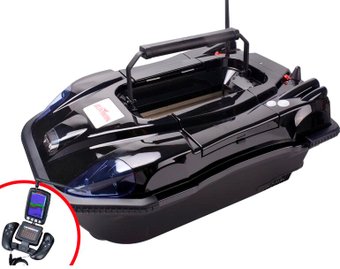 Прикормочный кораблик Boatman Leader Pro (черный)