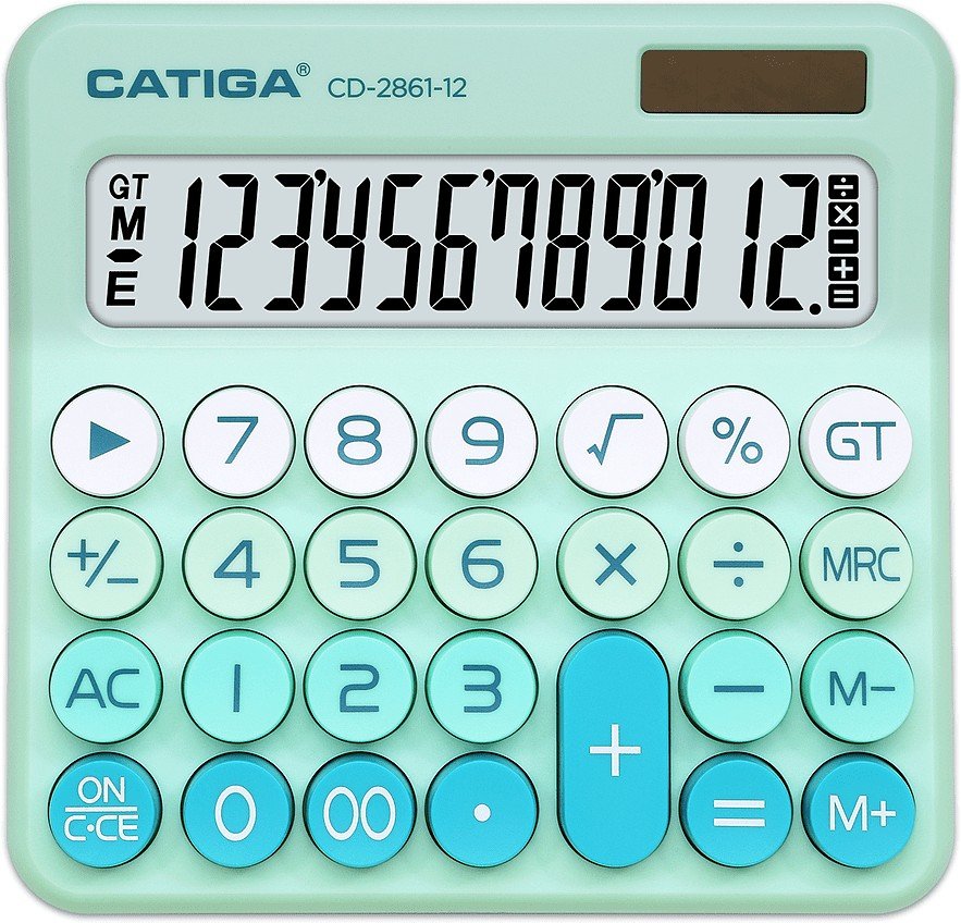

Калькулятор Catiga CD-2861-12 (мятный)
