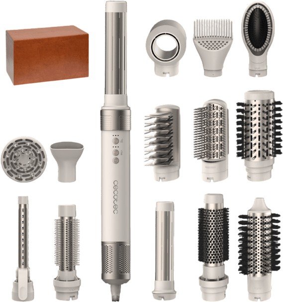 

Мультистайлер Cecotec CeramicCare 14 в 1 AirGlam Champagne 252