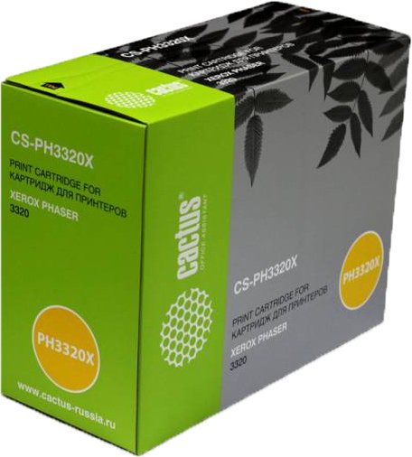 

Картридж CACTUS CS-PH3320X (аналог Xerox 106R02306)