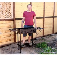 Мангал для дачи ComfortProm Асгард стационарный (2 мм)