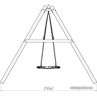 Стационарные качели Красная звезда Р911-28