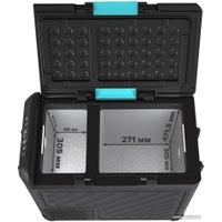 Компрессорный автохолодильник Libhof W-55D 12В/24В 55л (черный)