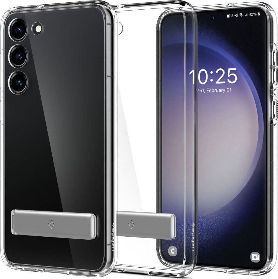 

Чехол для телефона Spigen Tough Armor для Galaxy S23 Plus ACS05672 (черный)