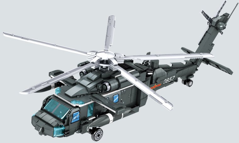 

Конструктор Woma Military C0857 Тактический служебный вертолет
