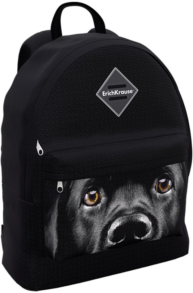 

Школьный рюкзак Erich Krause EasyLine 17L Black Dog 60324