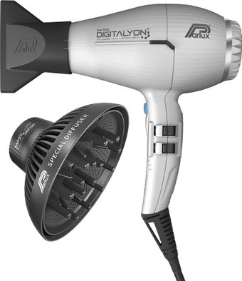 Фен Parlux Digitalyon Silver + Magic Sense