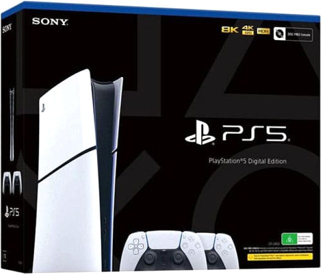 

Игровая приставка Sony PlayStation 5 Slim Digital Edition (2 геймпада)