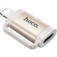 Адаптер Hoco UA31B USB Type-C - Lightning (белый)