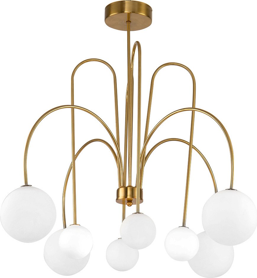 Подвесная люстра DeLight Collection KG1213P-8 (brass)