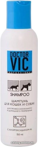 Шампунь Doctor VIC с хлоргексидином 4% для собак и кошек (150 мл)