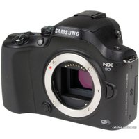 Беззеркальный фотоаппарат Samsung NX20 Double Kit 20-50mm + 16mm