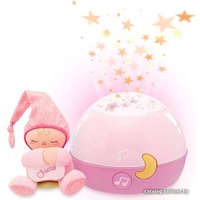 Ночник Chicco Звездный ночник-проектор (розовый)
