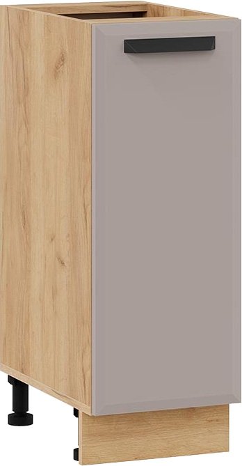 

Шкаф напольный Трия Тиана 1Н3 (дуб крафт золотой/мокко супермат)