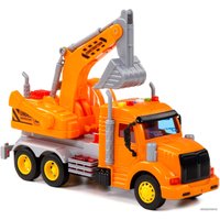 Экскаватор Полесье Профи Автомобиль-экскаватор инерционный 86457