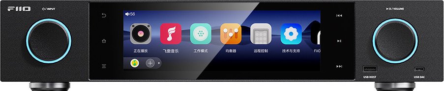Сетевой ресивер FiiO S15 (черный)