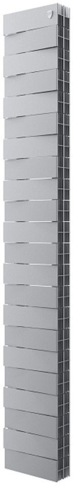 

Биметаллический радиатор Royal Thermo PianoForte Tower 200 Silver Satin (22 секции)
