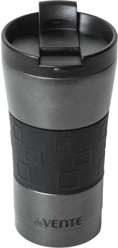 Термокружка deVente Drive 360мл (стальной черный)