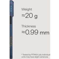 Чехол для телефона Pitaka Ultra-Slim для iPhone 17 Pro (MILKY WAY GALAXY)