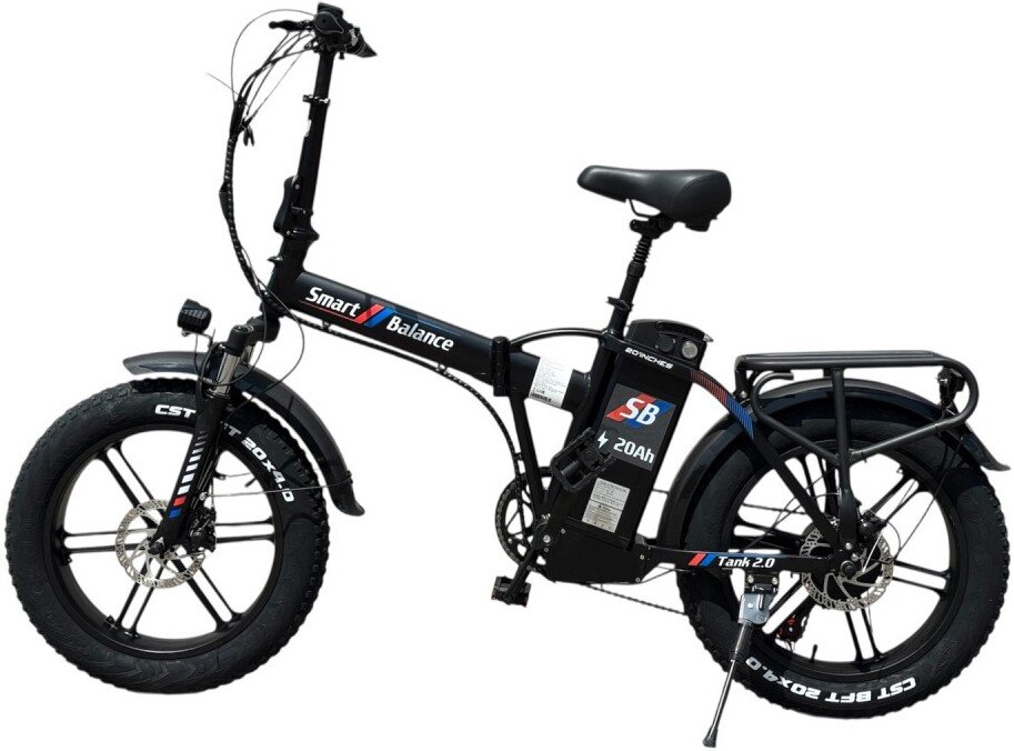 Электровелосипед Smart Balance Tank 2.0 2025 (черный)