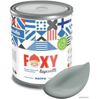 Краска Finntella Foxy Lapselli Matte Vesi F-50-1-1-FL277 0.9 л (зеленый, серый)