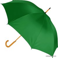 Зонт-трость SunShine Arwood деревянная ручка зелёный