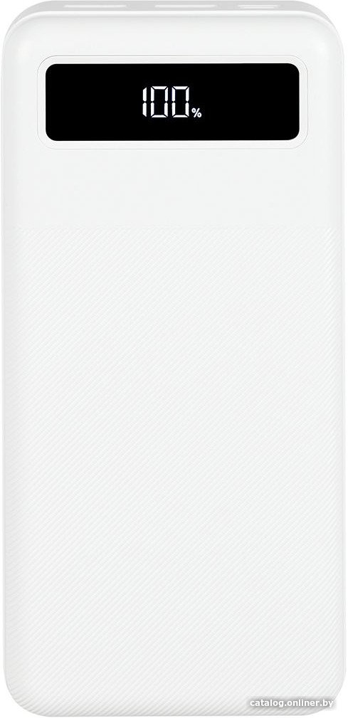 Внешний аккумулятор TFN Porta LCD PD 22.5W 30000mAh (белый)