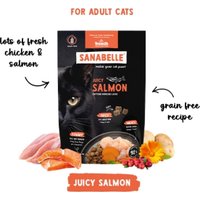 Сухой корм для кошек Bosch Sanabelle Juicy с лососем 0.25 кг