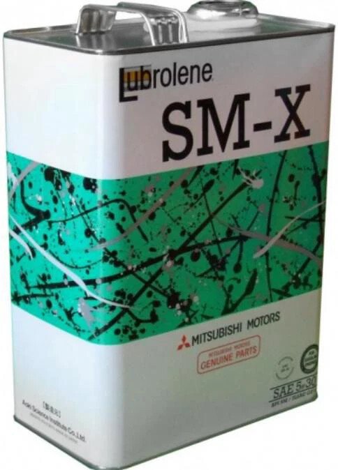 

Моторное масло Mitsubishi Lubrolene SM-X 5W-30 4л
