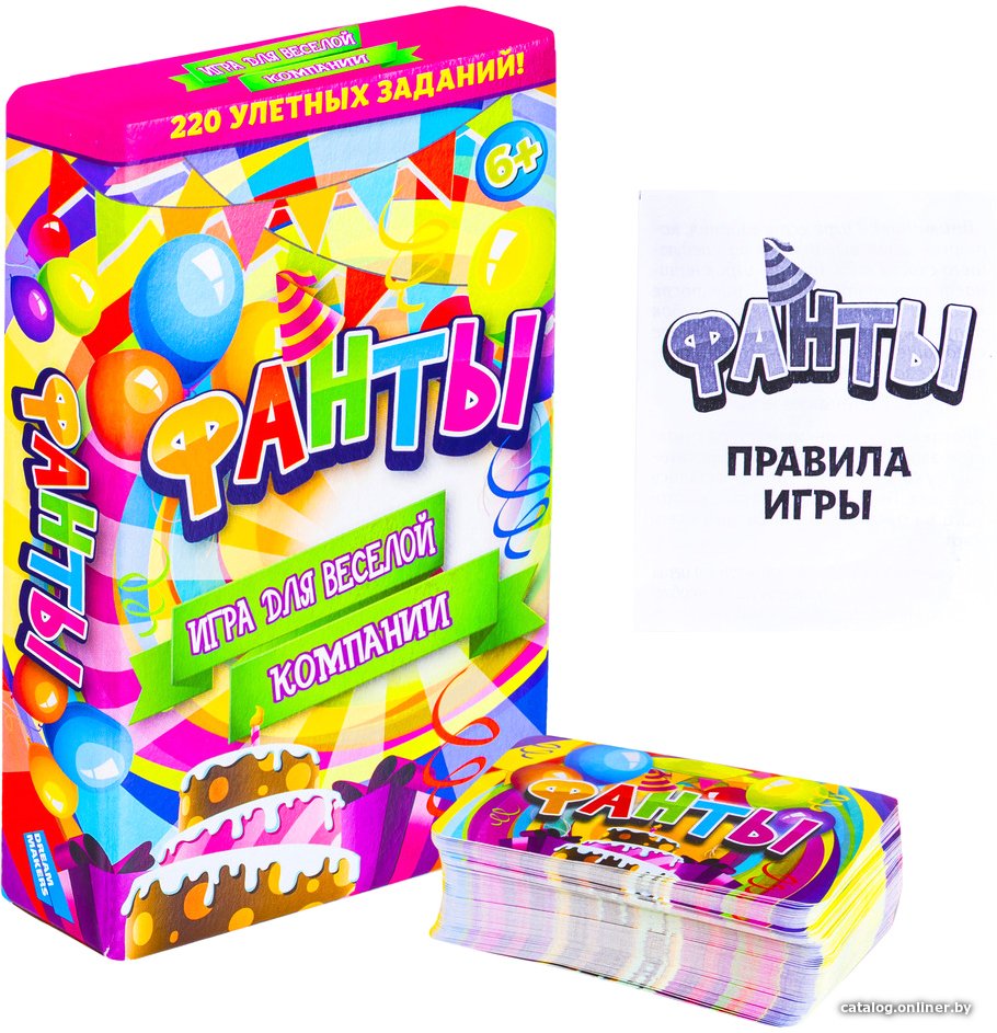 Настольная игра Dream Makers Фанты. New 2106C