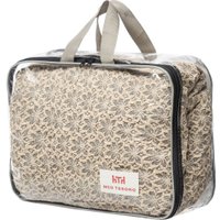 Чехол для дивана Mio Tesoro С оттоманкой ПО-3 жаккард Люкс 10821/1447 (ваниль, правый)