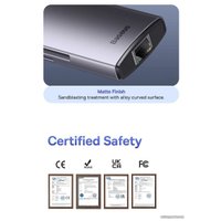 Док-станция Baseus StarJoy 8-Port Type-C HUB Adapter WKWG080213