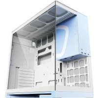 Корпус Geometric Future Model 5 (белый/голубой)