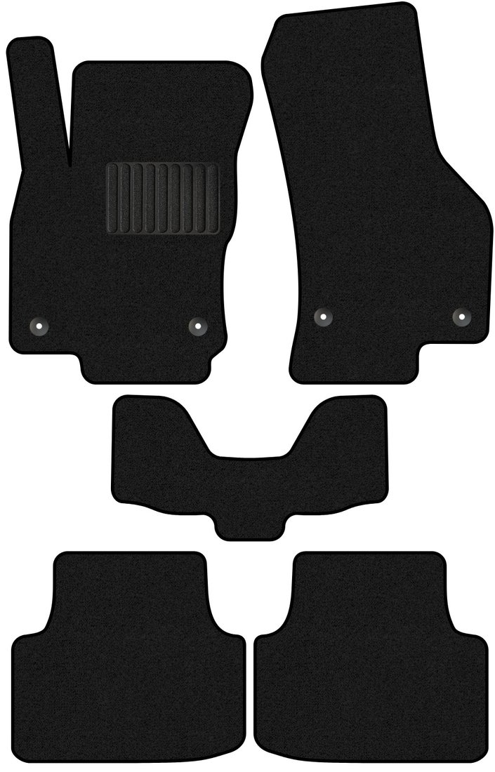 

Комплект ковриков для авто Alicosta Skoda Octavia IV (лифтбек / A8) 2019 - Н.В. (ворс)