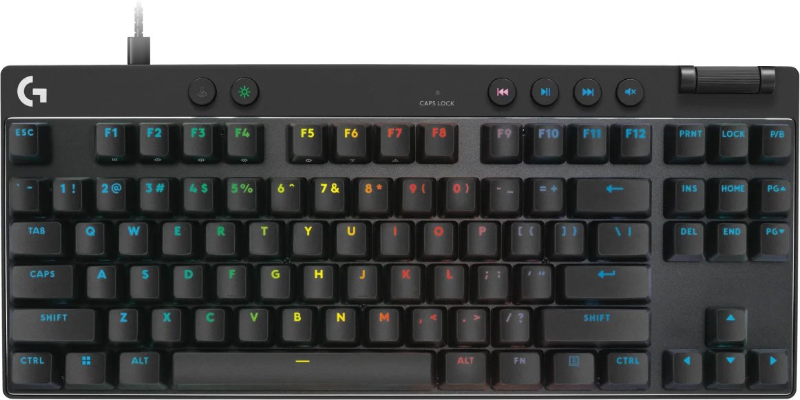 

Клавиатура Logitech G Pro X TKL Rapid Analog 920-013234 (черный, нет кириллицы)