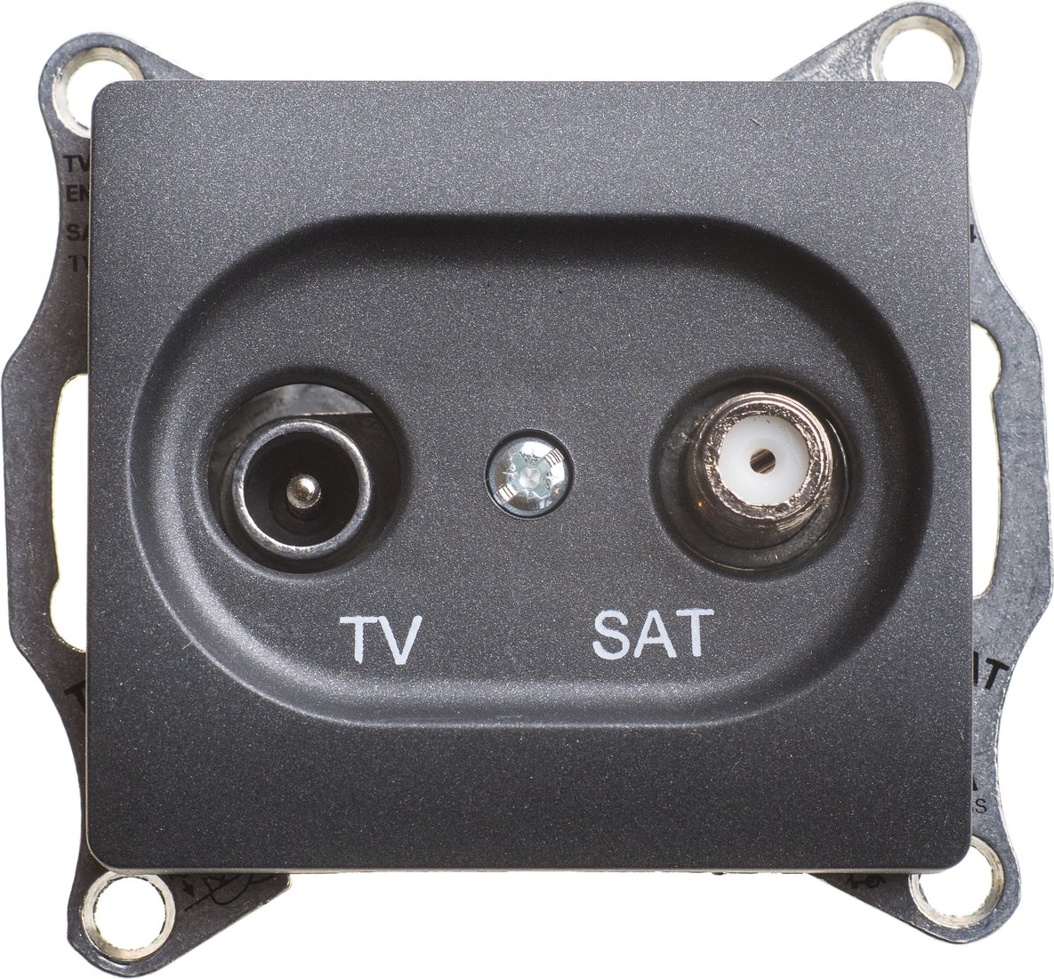 

Розетка телевизионная Schneider Electric Glossa GSL000797 (антрацит)